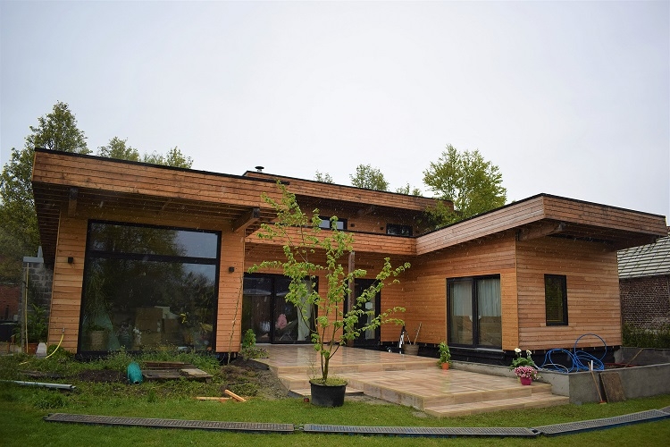 Natuurdroom in Izegem: een huis van hout en hennep gericht op de toekomst